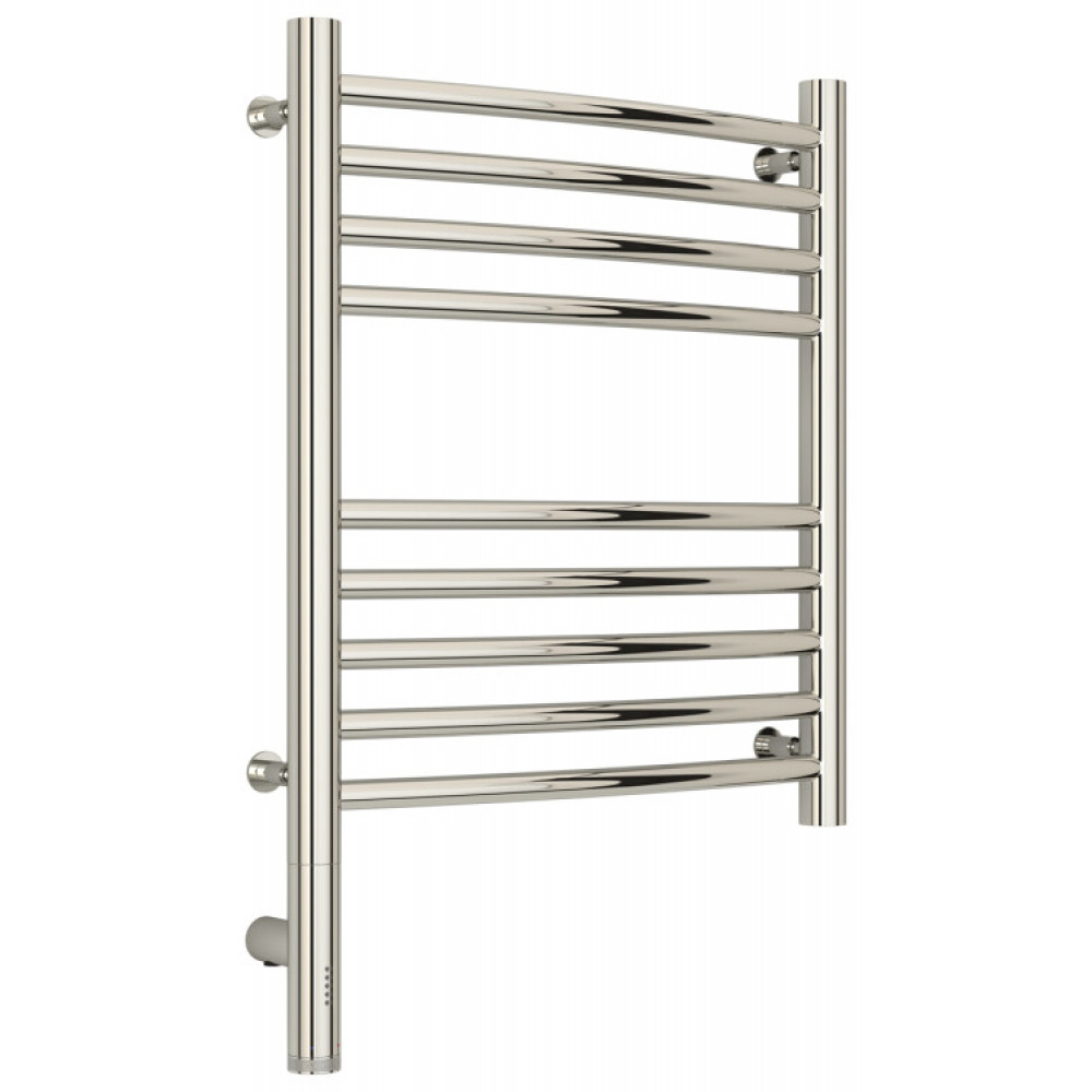 Полотенцесушитель, Сунержа, Богема 3.0, выгнутая, шгв 432*88*624, нижнее слева, МЭМ, цвет-сталь (без покрытия)