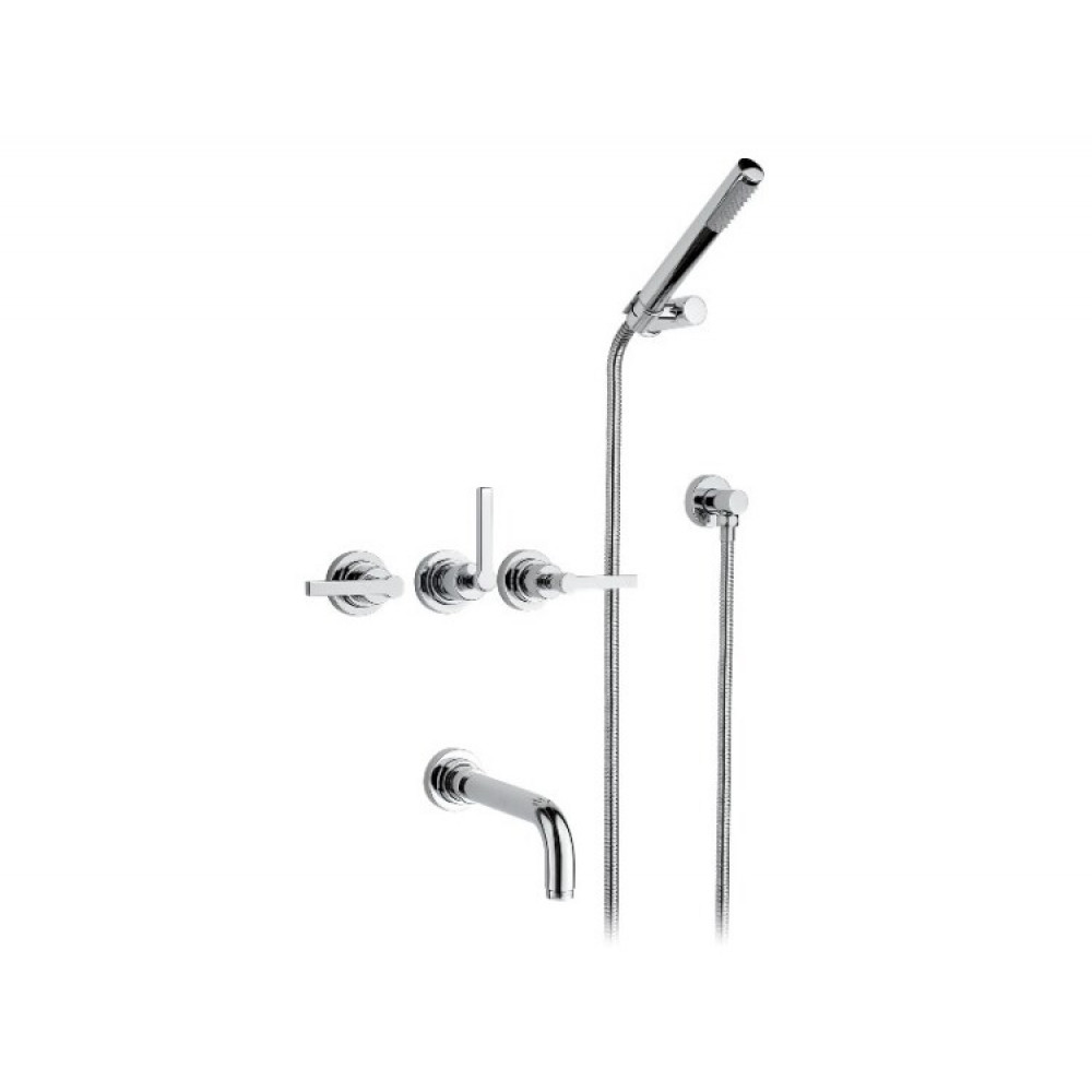 Смеситель для ванны и душа, Nicolazzi, Mac Kinley 05, цвет-Chrome