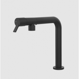 Смеситель для кухни, Gessi, Fisso, цвет-черный матовый