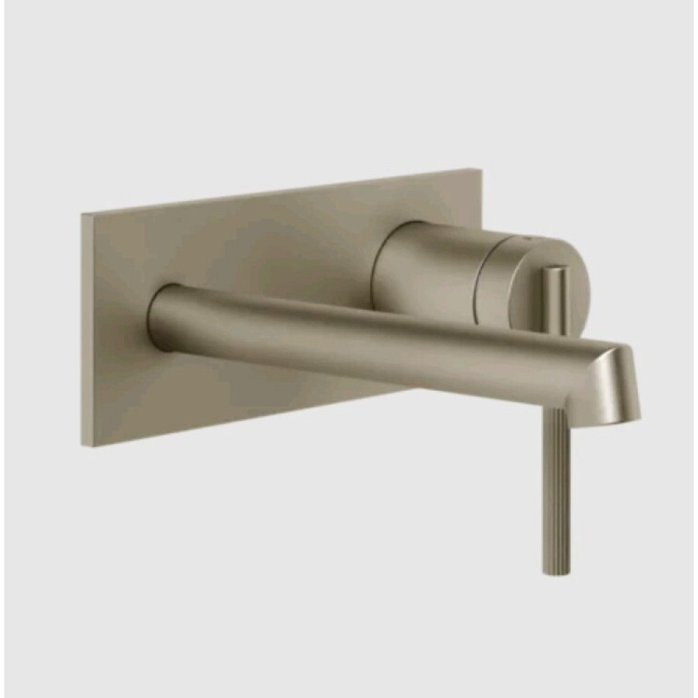 Смеситель для раковины, Gessi, Ingranaggio, цвет-Finox Brushed Nickel