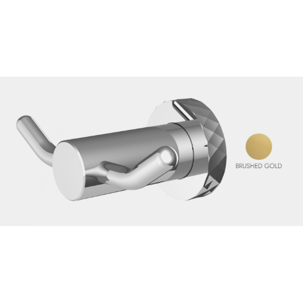 Крючок, Fima Carlo Frattini, Accessori, X COLLECTION, шгв 110*58,5*40, цвет-золото брашированное