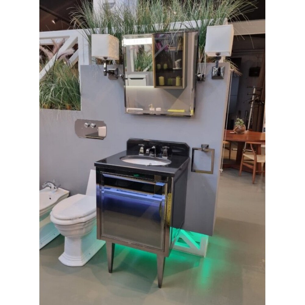 Комплект мебели, Devon&Devon, Her, тумба с раковиной, смесителем, зеркалом, бра, полотенцедержателем