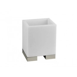 Стакан, Gessi, Rettangolo, шгв 105*85*125, цвет-белый