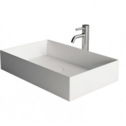 Раковина, Alice, Spy, шгв 600*370*120, отверстия для смесителя-отсутствуют, цвет-белый