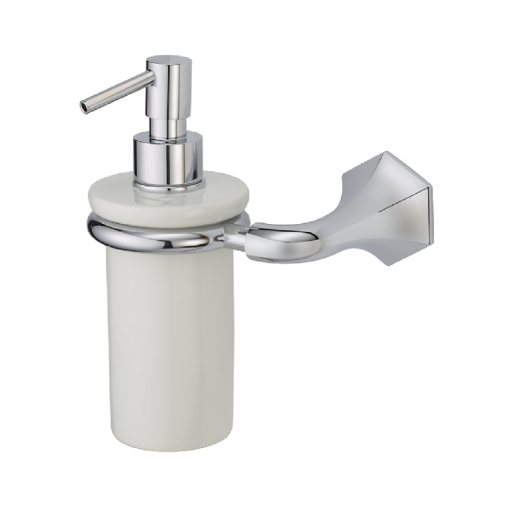 Дозатор для жидкого мыла, Cisal, Chérie, гв 113*180, цвет-хром