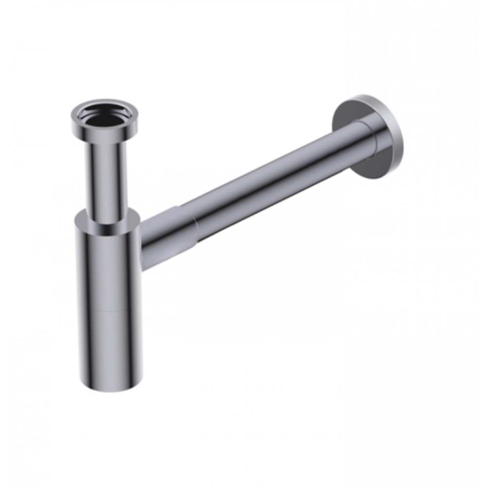 Сифон, Ritmonio, бутылочный, 1 1/4", цвет-хром