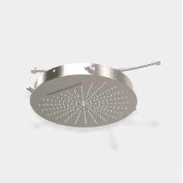 Верхний душ, Fima Carlo Frattini, Showerhead, 400*400, цвет-никель брашированный