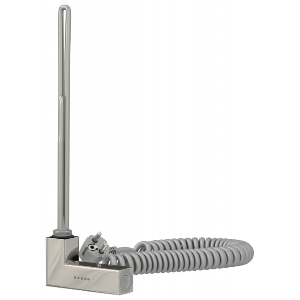 Модуль, Сунержа, CUBE, электрический многофункциональный, левый, цвет-сталь