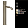 Смеситель для раковины, Gessi, Habito, RIGATO, цвет-Brushed Brass PVD