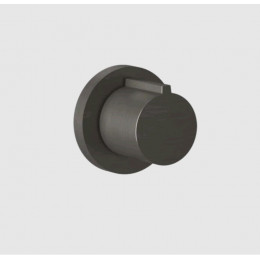 Вентиль, Gessi, Anello, запорный, 3/4", цвет-Black Metal Brushed PVD