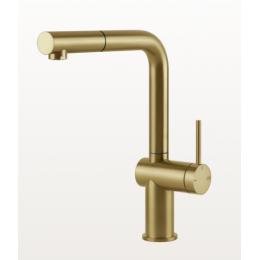 Смеситель для кухни, Gessi, INEDITO, цвет-Gold Brushed PVD