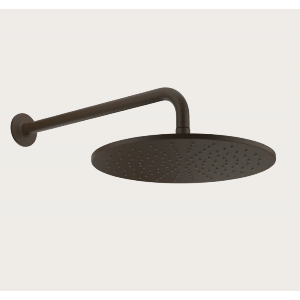 Верхний душ, Gessi, Inciso, 300*300, цвет-бронза темная