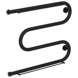Полотенцесушитель, Сунержа, М-образный +, с 2 полками, шгв 660*105-125*536, цвет-тёмный титан муар