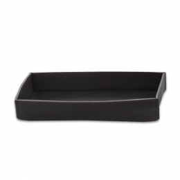 Лоток, Decor Walther, Nappa TAB L, шгв 290*170*45, цвет-черно-коричневый