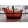 Ванна, DEA Design, Elegant, шгв 1690*750*880, цвет-Pomegranate