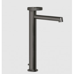 Смеситель для раковины, Gessi, Anello, цвет-Black Metal Brushed PVD