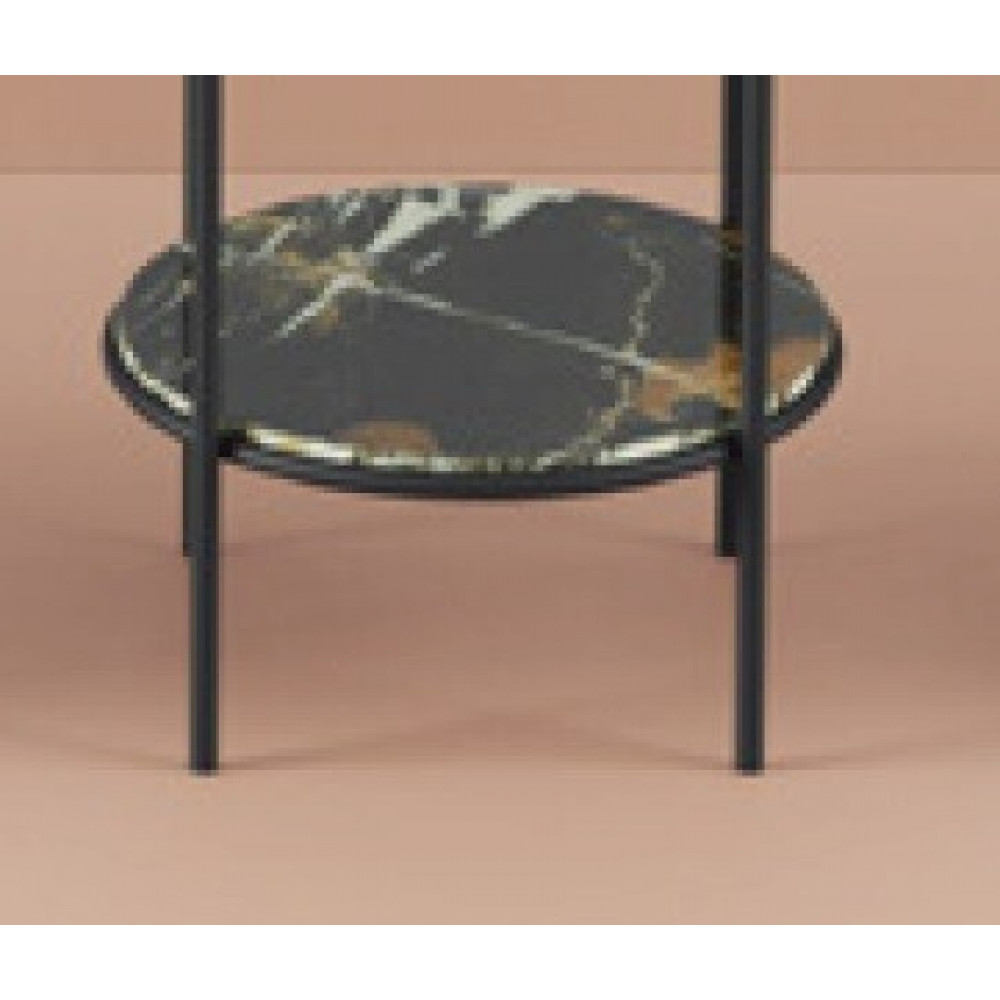 Мебельная полка, Artceram, Vogue 2.0, цвет-black & gold