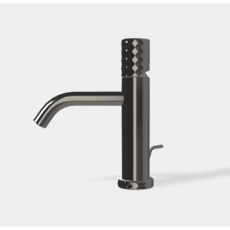 Смеситель для раковины, Fima Carlo Frattini, Spillo Tech, ,X COLLECTION, цвет-хром черный