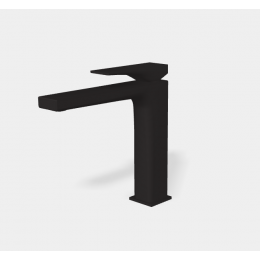 Смеситель для раковины, Fima Carlo Frattini, Zeta, цвет-черный матовый