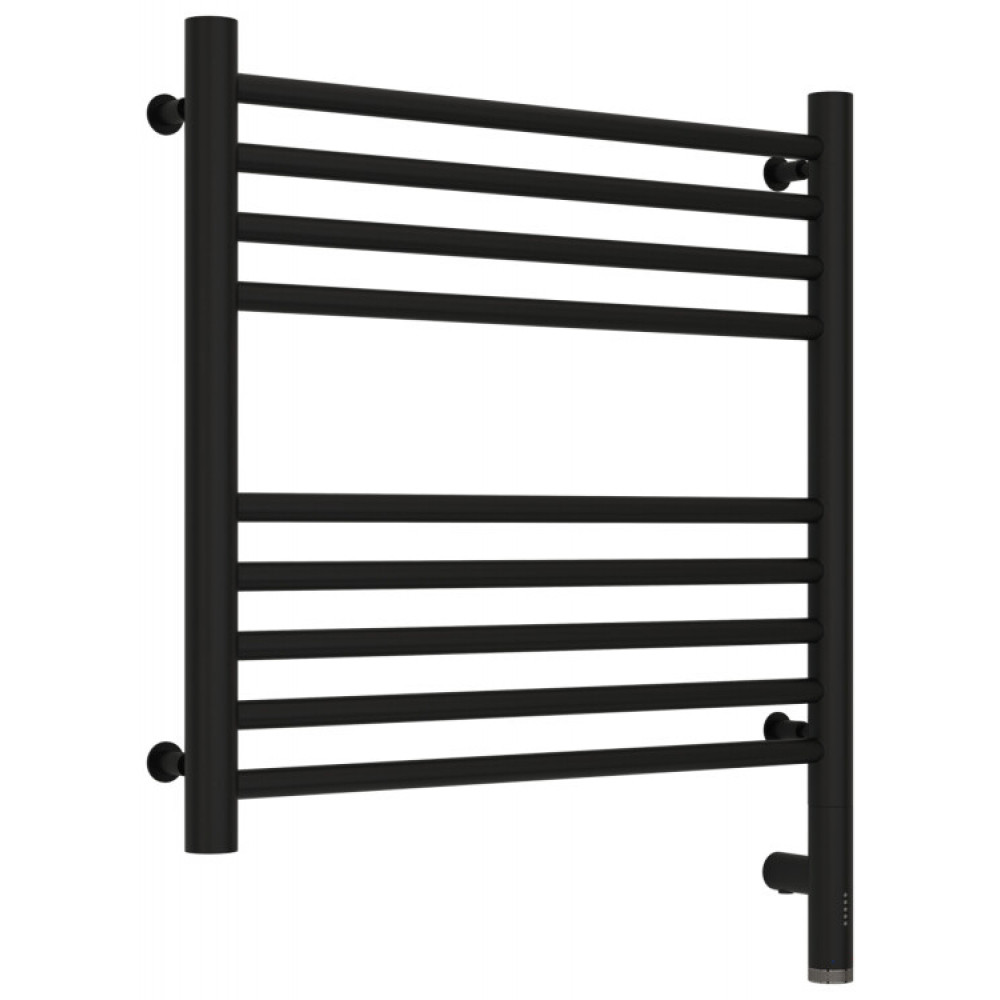 Полотенцесушитель, Сунержа, Богема 3.0, прямая, шгв 532*75*624, нижнее справа, МЭМ, цвет-черный матовый