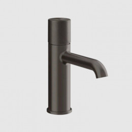 Смеситель для раковины, Gessi, Habito Diamantato, цвет-Black Metal Brushed PVD