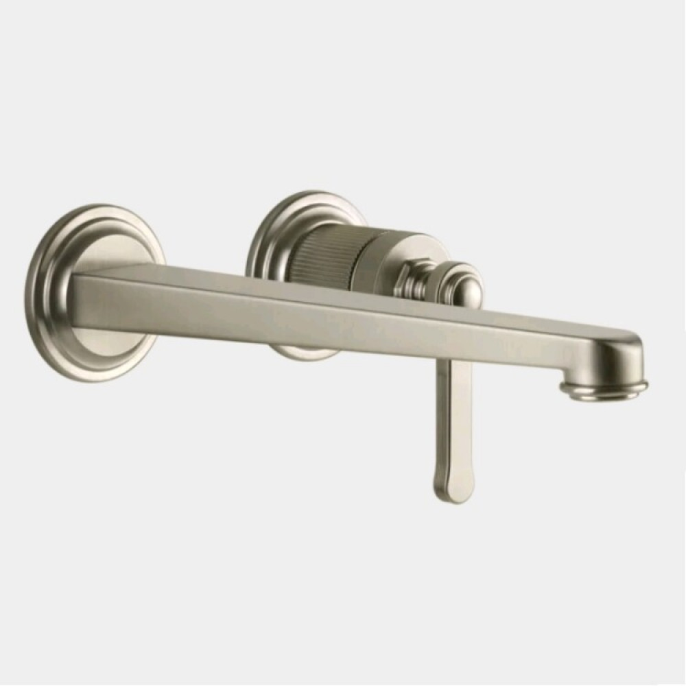 Смеситель для раковины, Gessi, VENTI20, цвет-Finox Brushed Nickel