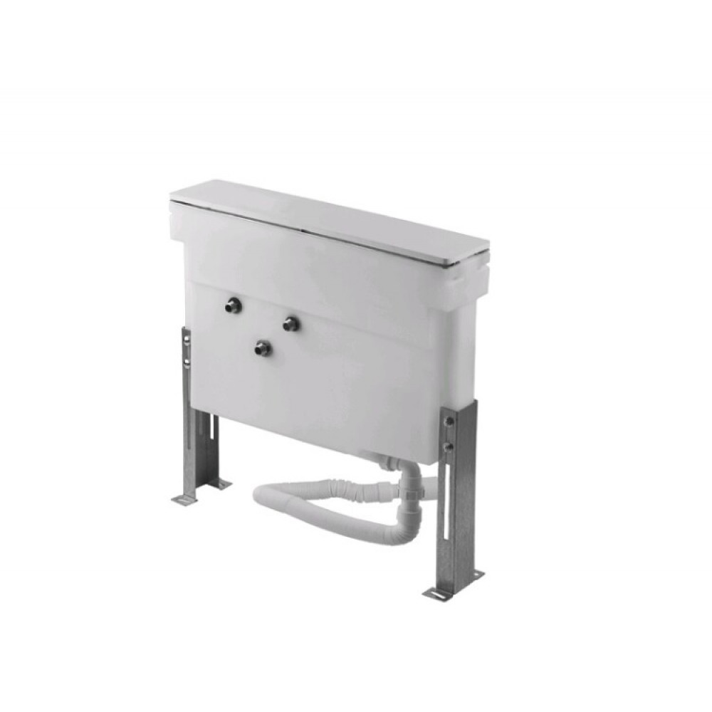 Монтажный бокс, Gessi, Rettangolo K, шгв 650*136*485, цвет-хром