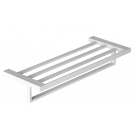 Полотенцедержатель, Kludi, VELA C, с полкой,  шгв 600*252*113, цвет-белый матовый (Matt White, Bianco Opaco)