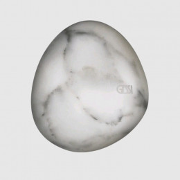 Ручка однорычажного смесителя, Gessi, Equilibrio, дизайнерская, цвет-Calacatta White