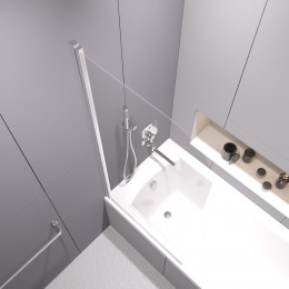 Шторка на ванну, RGW SC-109 800