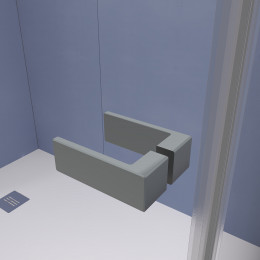 Душевой уголок RGW SV-030Gg 1000x1000