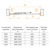 Душевая дверь RGW CL-111 1000