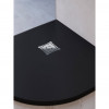 Душевой поддон полукруглый RGW ST/R-G Графит  900x900