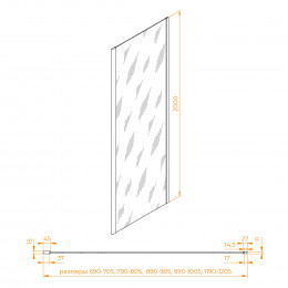 Боковая панель RGW Z-050-3 700