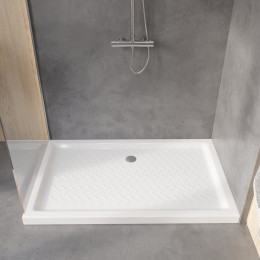 Поддон для душа прямоугольный керамический RGW CR (Глубина 35)  700x1200