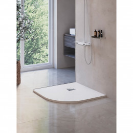 Душевой поддон полукруглый RGW ST/R-W Белый  1000x1000