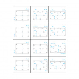 Душевой поддон прямоугольный RGW GWS-21  800x1200