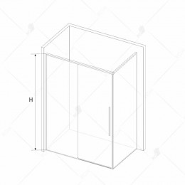 Душевой уголок RGW SV-42 (SV-12 + Z-050-2) 1300x900