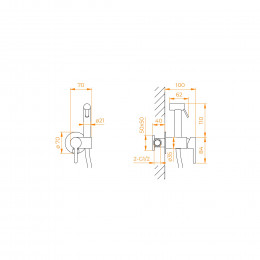 Гигиенический душ RGW SP-206