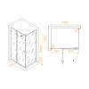 Душевой уголок RGW SV-040B 1100x800