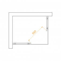 Душевой уголок RGW PA-040B 800x1000