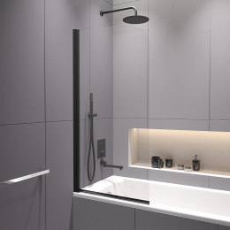 Шторка на ванну, RGW SC-109B 700