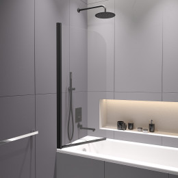 Шторка на ванну, RGW SC-109B 700