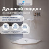 Душевой поддон трапеция RGW ST/T-W Белый 800x800