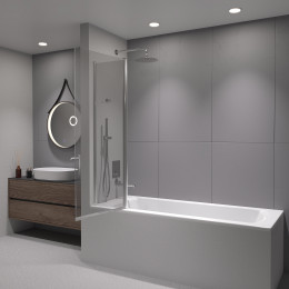 Шторка на ванну, RGW SC-11