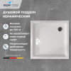 Поддон для душа квадратный керамический RGW CR 700x700