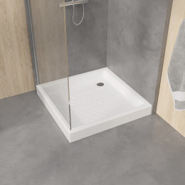 Поддон для душа квадратный керамический RGW CR  700x700