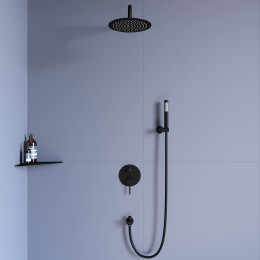 Душевой комплект RGW SP-52B встраиваемый 4-х – верхний душ, смеситель, ручной душ, излив