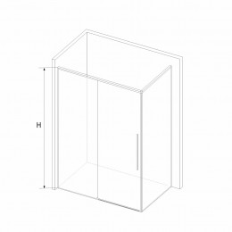 Душевой уголок RGW SV-42-1B (SV-12B + Z-060-2B) 1200x800