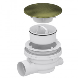 Сифон для душевых поддонов RGW Velplex QYD-01 бронза